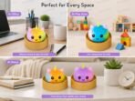 Richtots Premium Mystery Unicorn Dumpling Squishy Blind, Slow Rising Dumpling Squishy Toy, Soft Scented Stress Relief Squishies, Surprise Collectible Fidget Toy for Kids & Adults (Pack of-1) - Image 5