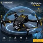 Richtots Premium Remote control drone with inbuilt screen in remote with double battery and double full hd camera - Image 7
