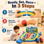 Richtots Premium Motion sensor battle racing track game - Image 6