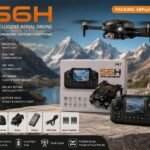 Richtots Premium Remote control drone with inbuilt screen in remote with double battery and double full hd camera